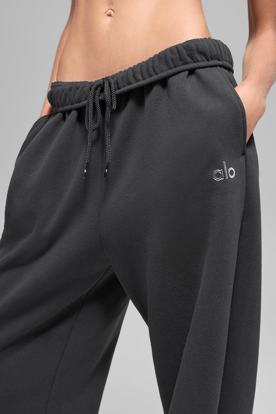 Alo Yoga Accolade Straight Leg Sweatpant - Anthracite - imagen 3