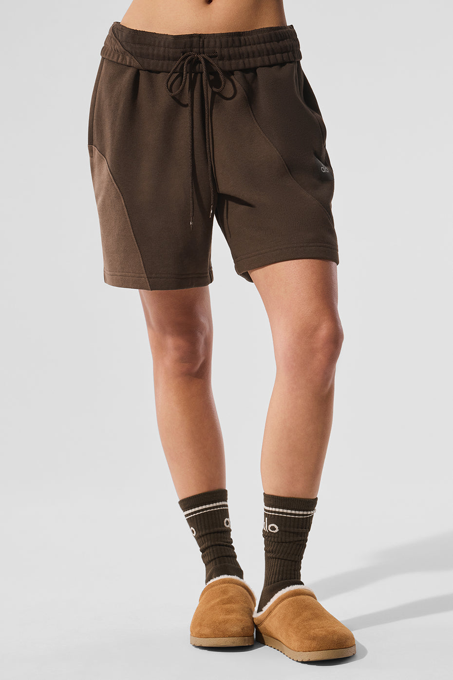 Alo Yoga 7" Make Waves Short - Espresso Tonal - imagen 1