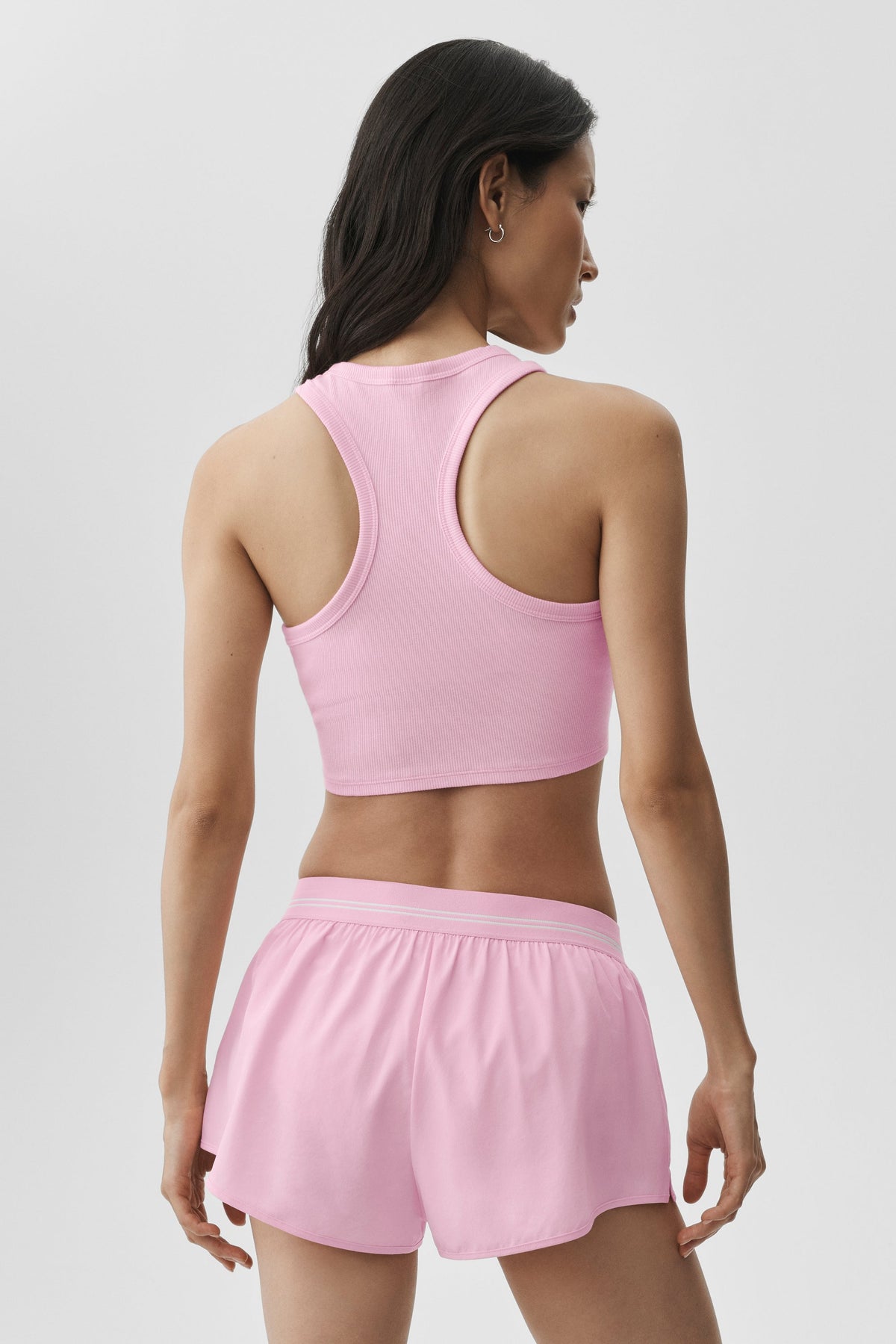 Alo Yoga Aspire Tank - Pink Marshmallow/White - imagen 2