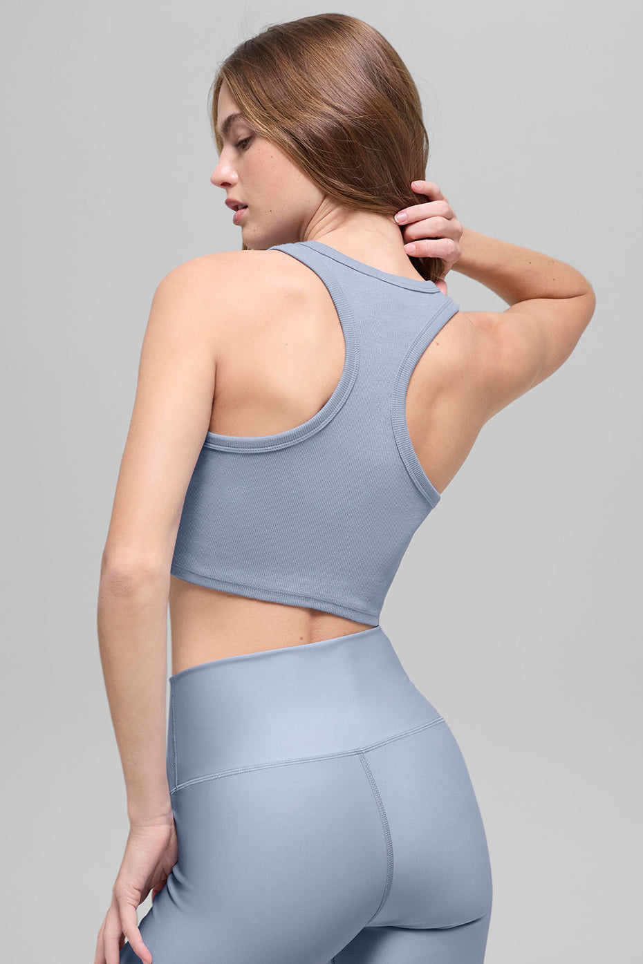 Alo Yoga Aspire Tank - Winter Frost/White - imagen 2