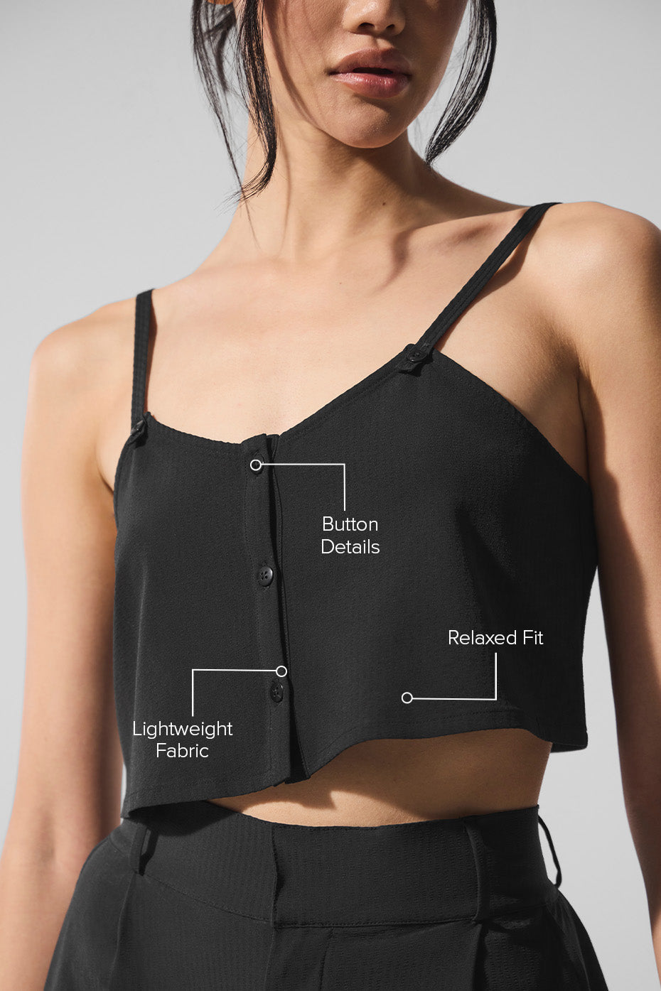 Alo Yoga Dreamscape Tank - Black - imagen 2