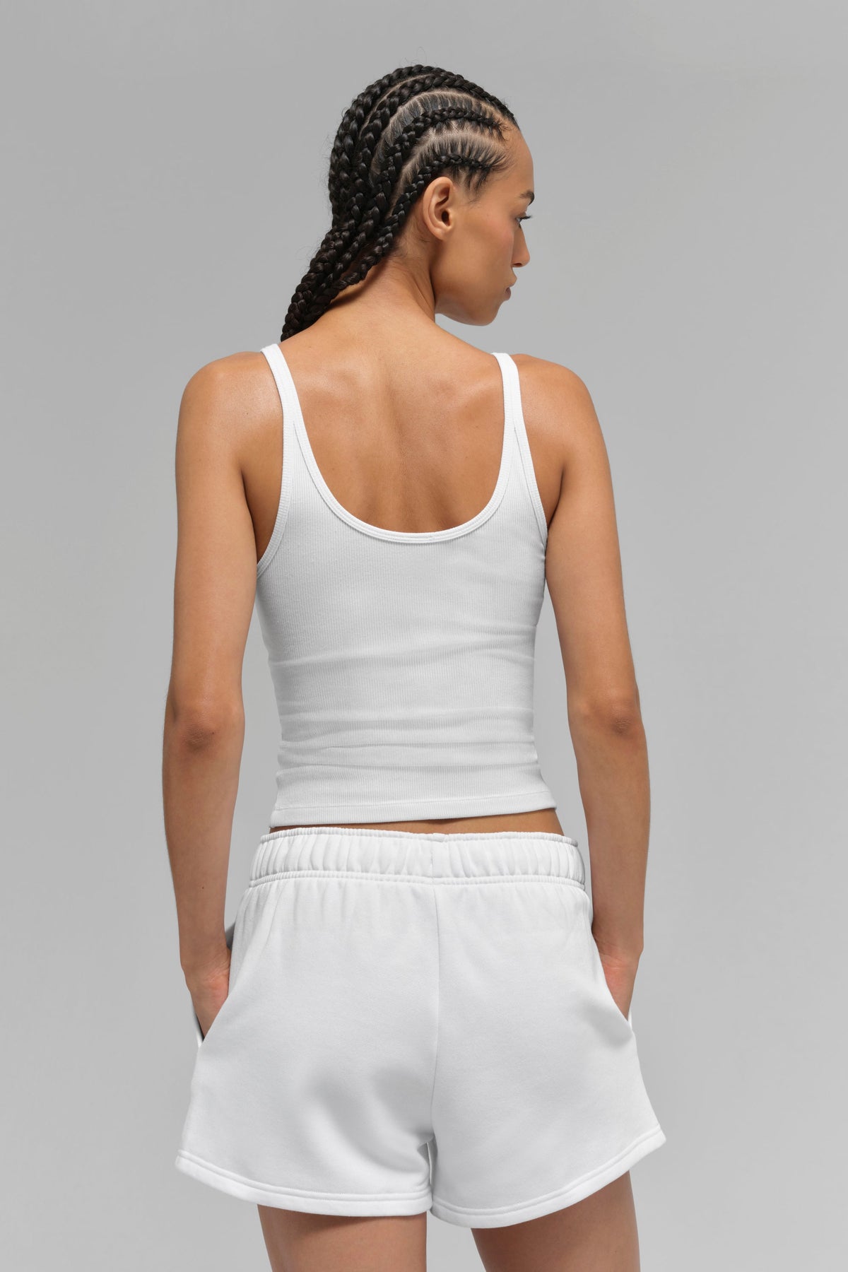 Alo Yoga Ribbed Prosper Tank - White - imagen 4