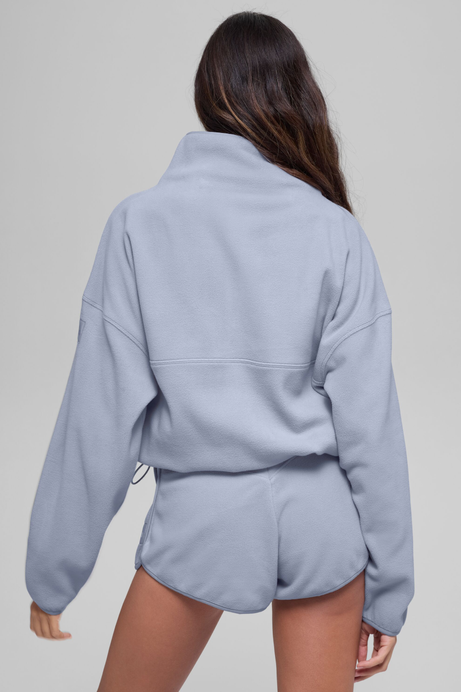 Alo Yoga Polar Fleece Retreat Cover Up - Winter Frost - imagen 2
