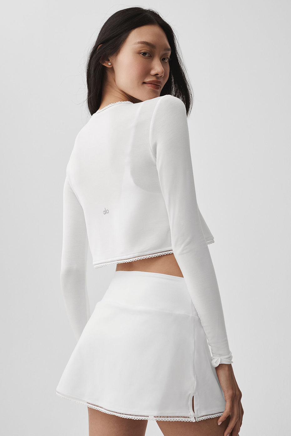 Alo Yoga Affection Cardigan - White - imagen 4