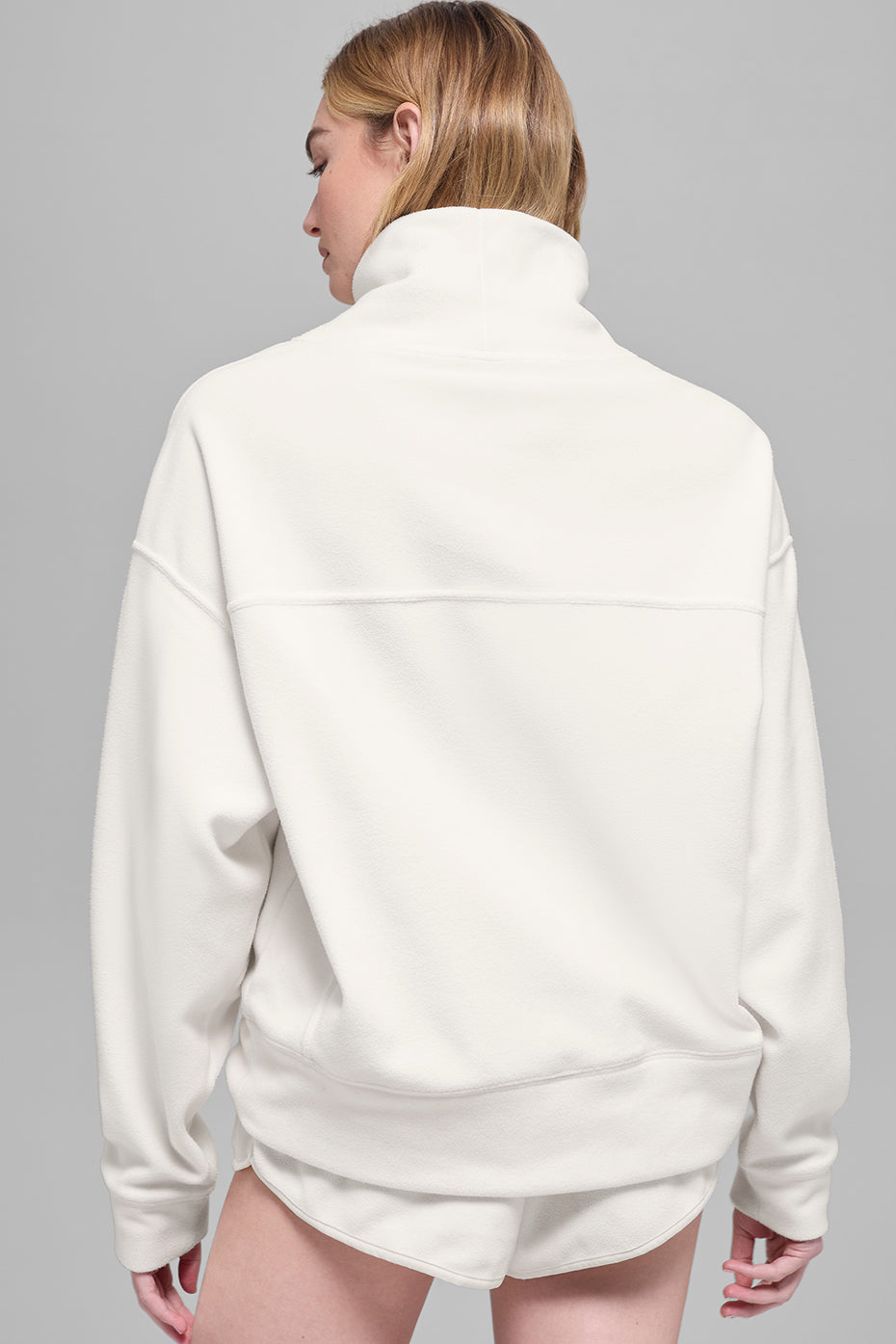 Alo Yoga Polar Fleece Hazy Pullover - Ivory - imagen 3