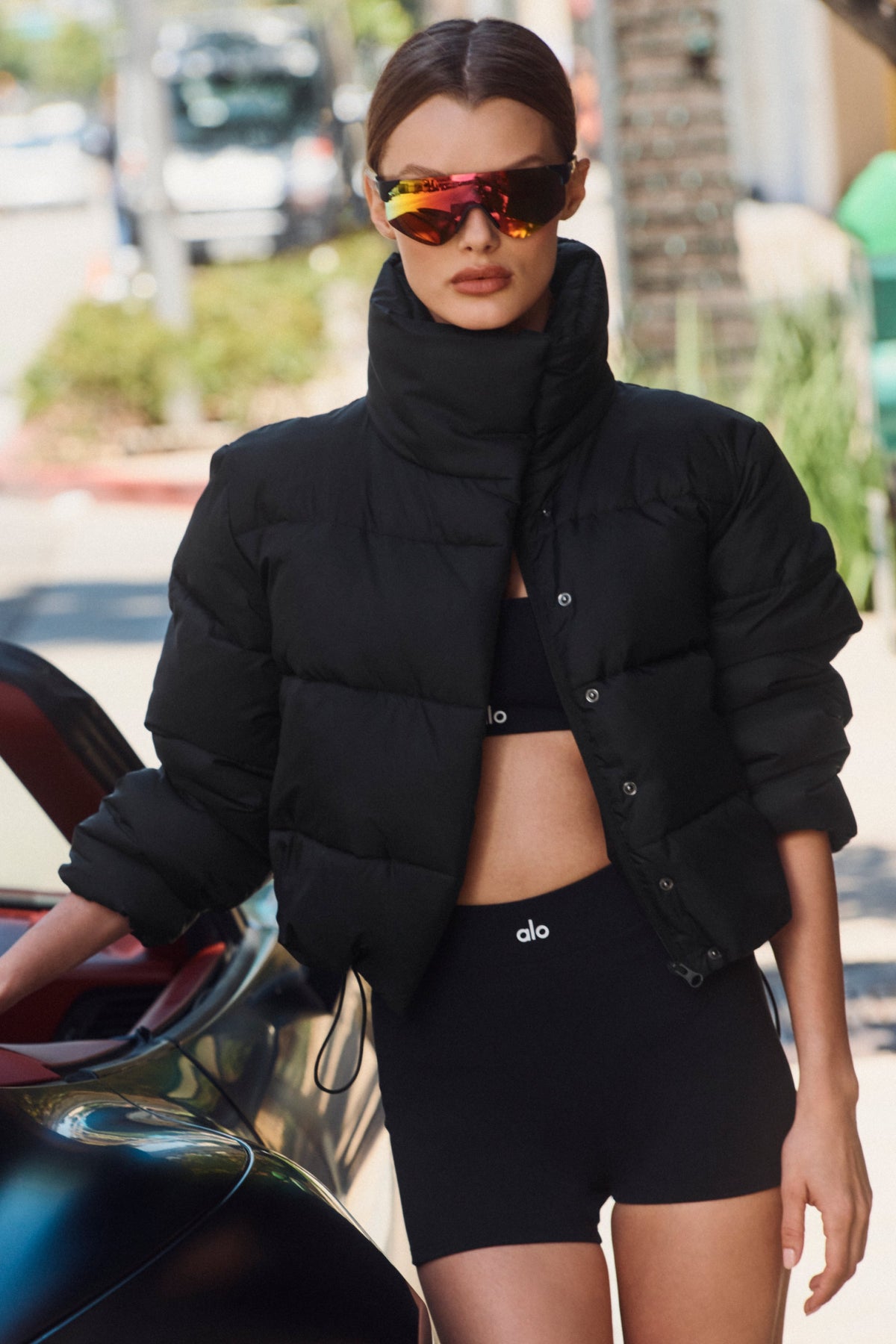Alo Yoga Gold Rush Puffer - Black - imagen 1