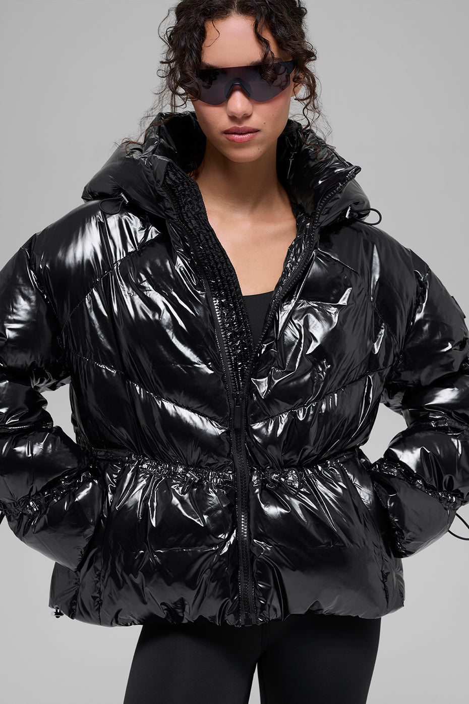 Alo Yoga Stunner Puffer Jacket - Black - imagen 1