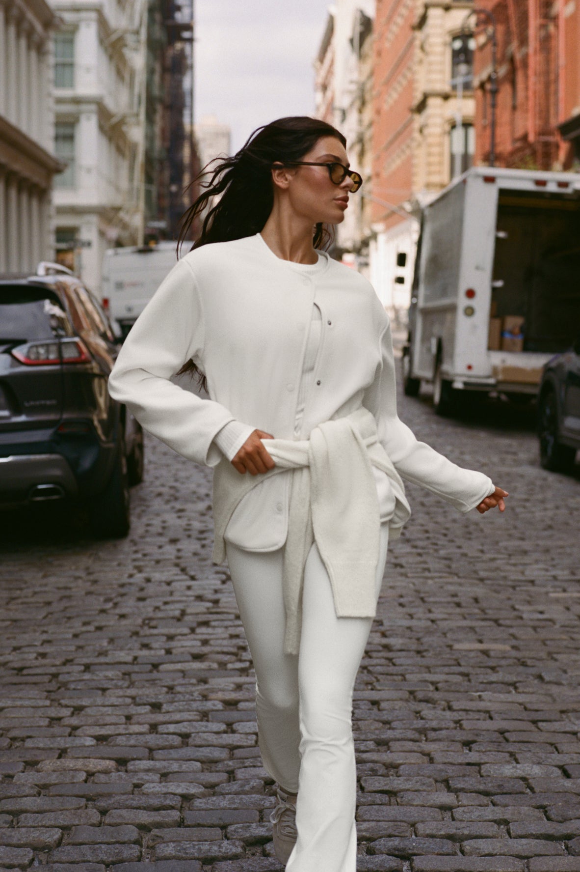 Alo Yoga Polar Fleece Take Note Jacket - Ivory - imagen 1