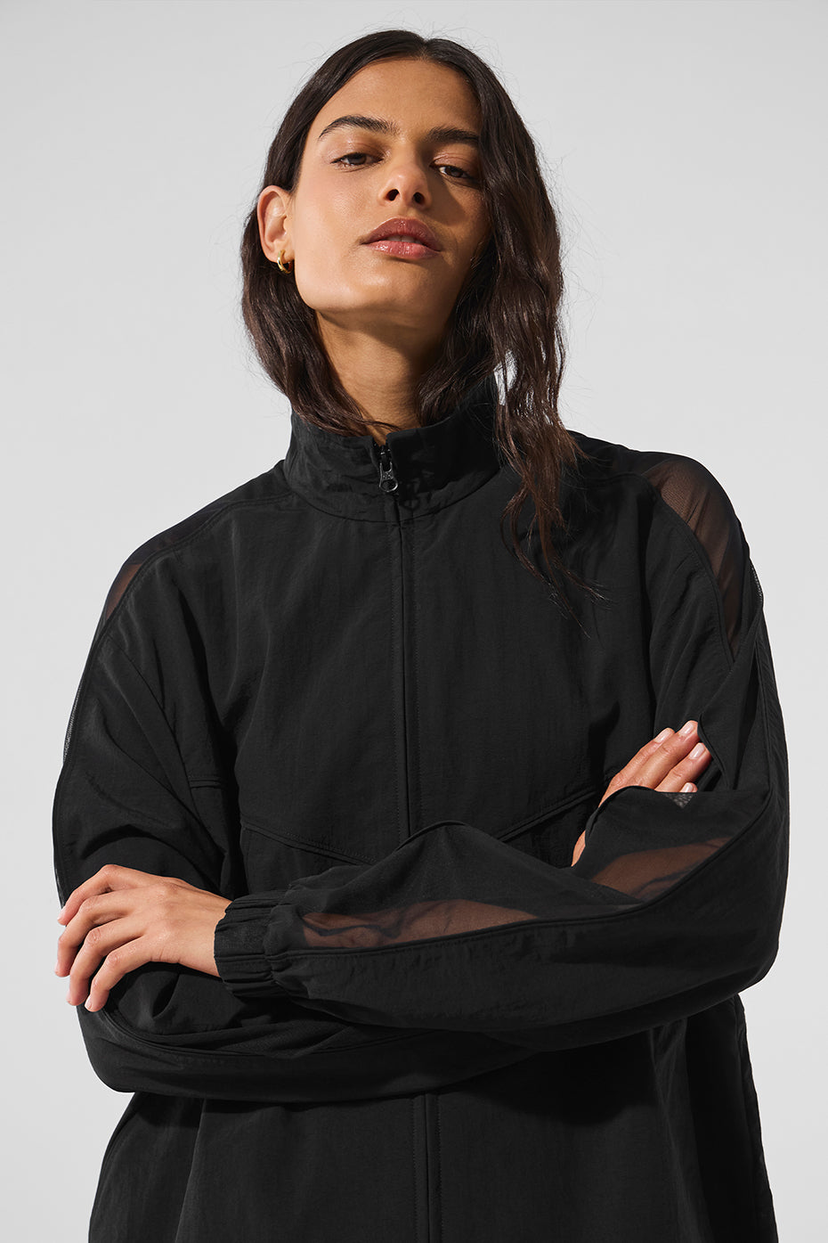 Alo Yoga Origin Full-Zip Track Jacket - Black - imagen 5