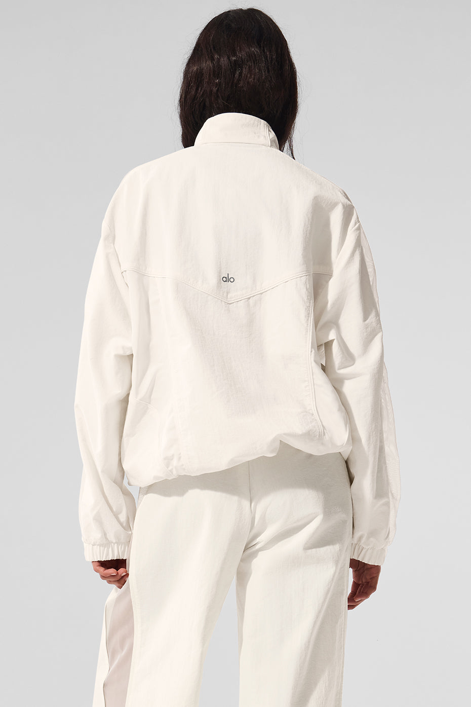 Alo Yoga Origin Full-Zip Track Jacket - Ivory - imagen 3