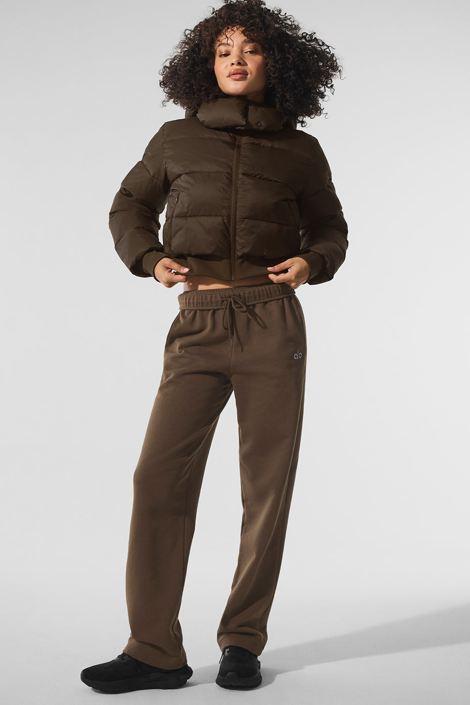 Alo Yoga Foxy Puffer Jacket - Espresso - imagen 4