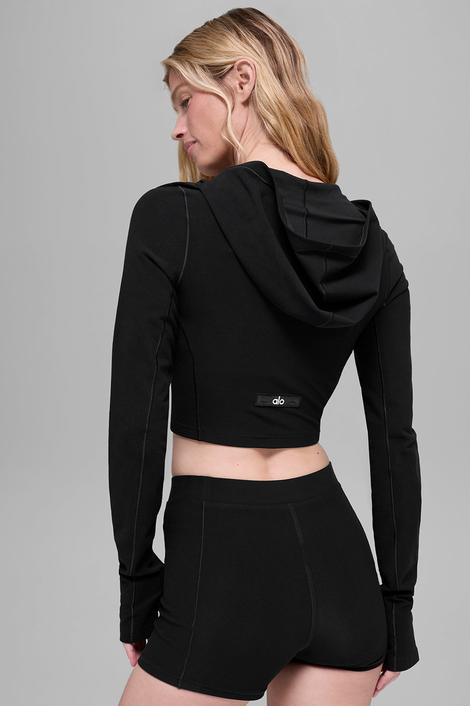 Alo Yoga Alosoft Sincere Fitted Jacket - Black - imagen 2