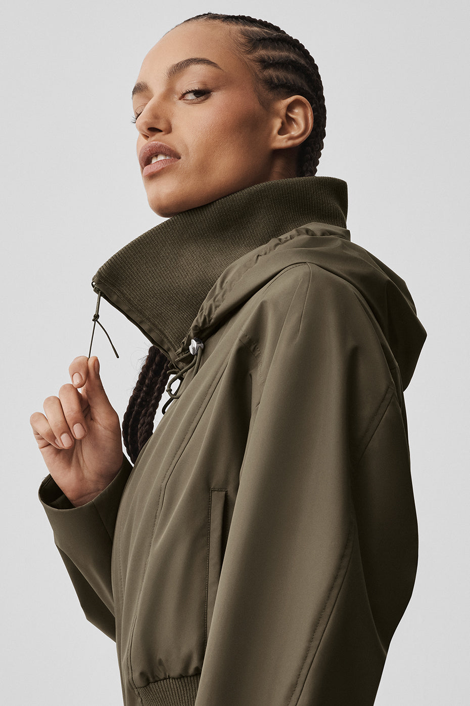 Alo Yoga First Draft Jacket - Olive Tree - imagen 5