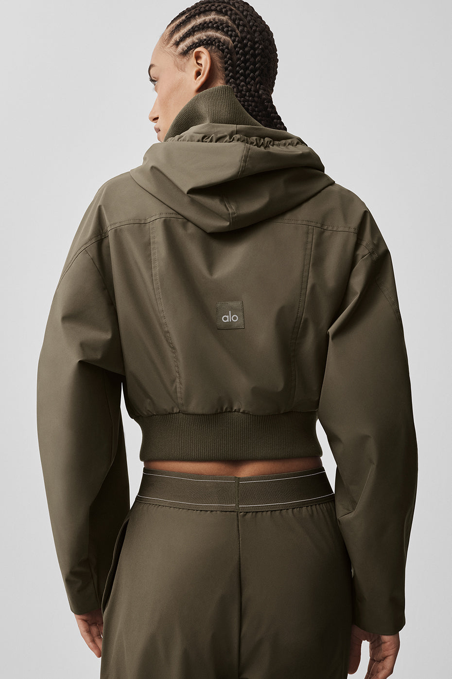 Alo Yoga First Draft Jacket - Olive Tree - imagen 2