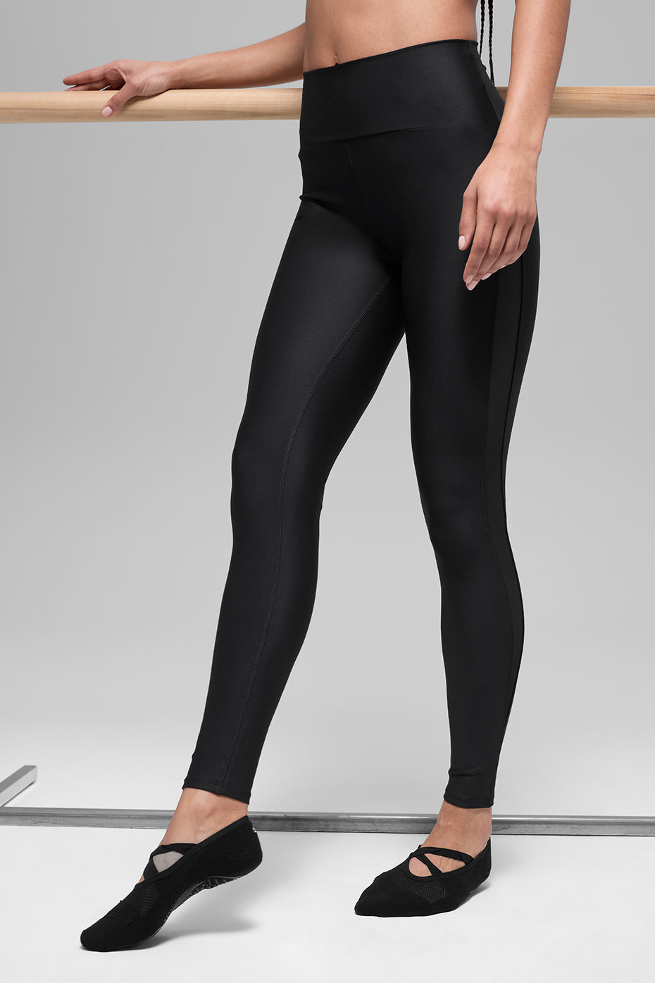 Alo Yoga Airlift High-Waist Mesh Infatuation Legging - Black - imagen 1