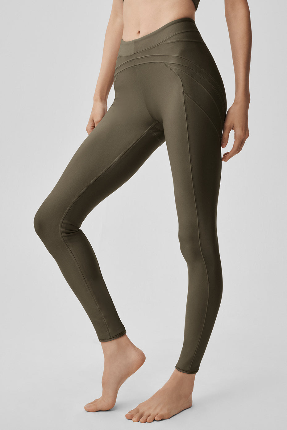 Alo Yoga Airlift High-Waist Evolve Legging - Olive Tree - imagen 2