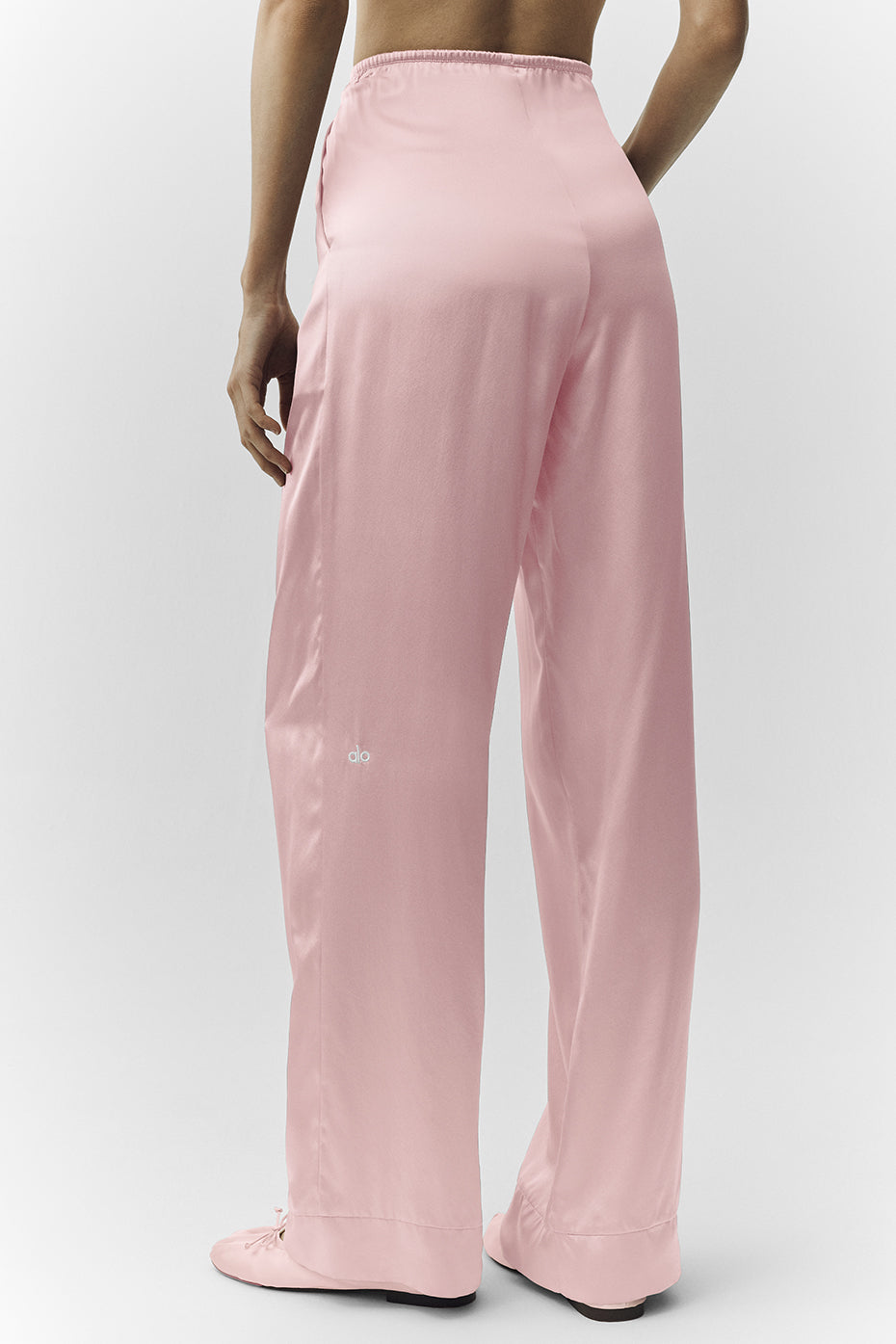 Alo Yoga Silk Luminous Pant (Regular) - Pink Champagne - imagen 4