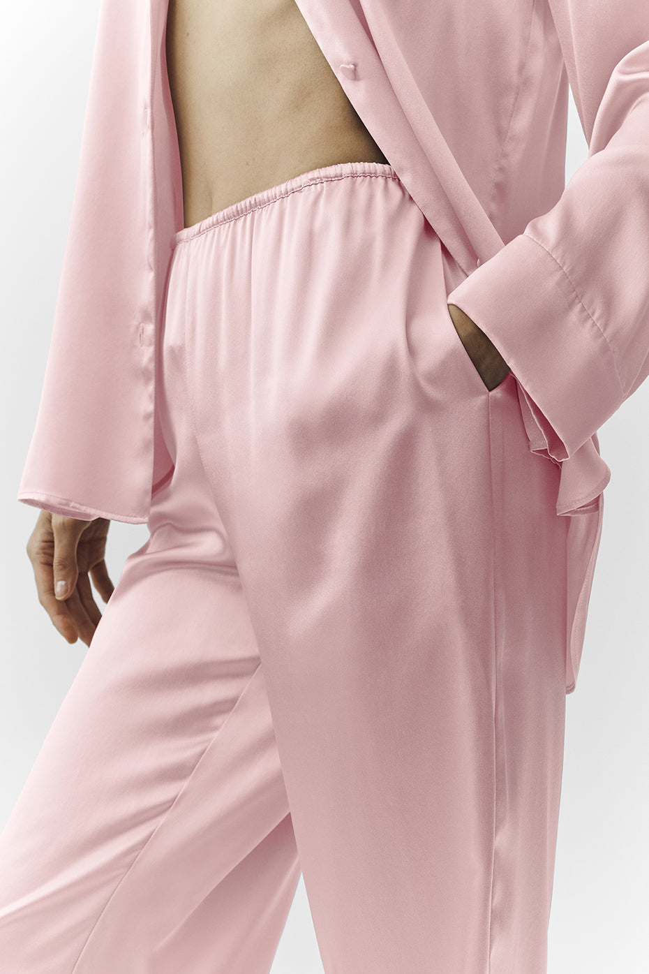 Alo Yoga Silk Luminous Pant (Regular) - Pink Champagne - imagen 3