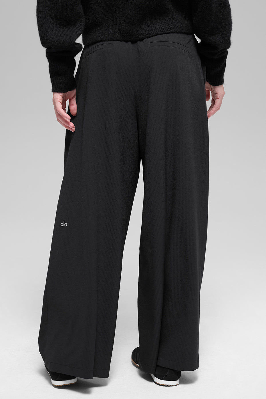 Alo Yoga High-Waist Dreamscape Trouser (Short) - Black - imagen 3