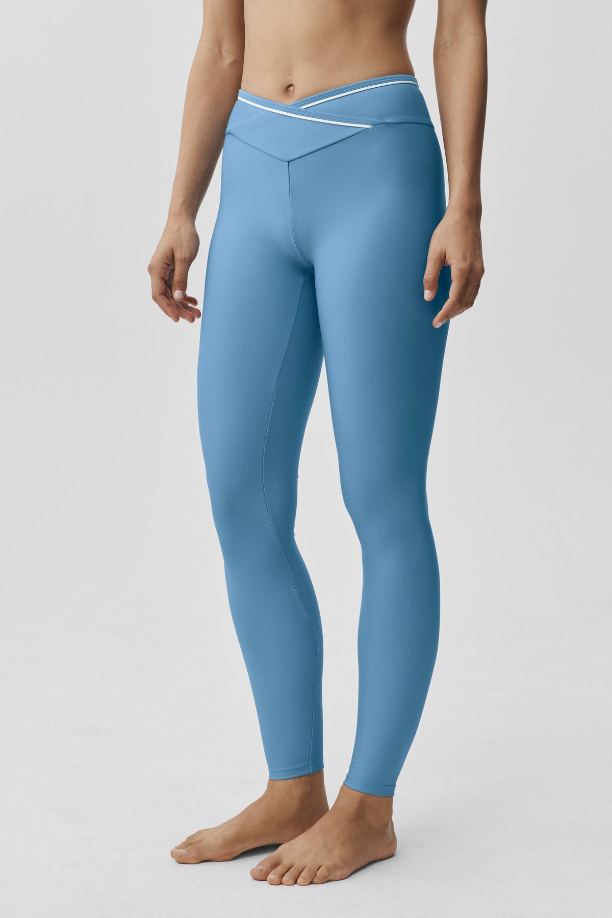 Alo Yoga Airlift High-Waist Trifecta Legging - California Blue/White - imagen 1