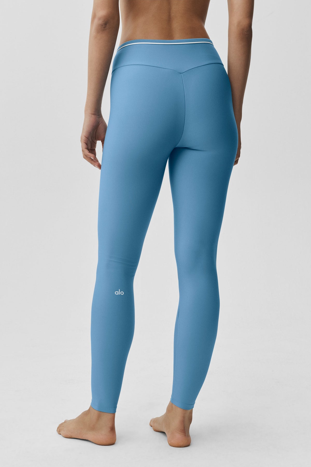 Alo Yoga Airlift High-Waist Trifecta Legging - California Blue/White - imagen 2