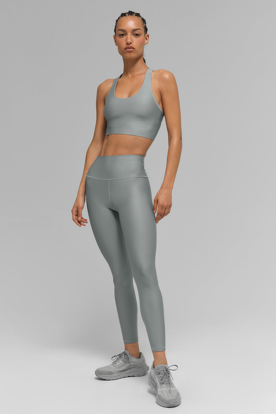 Alo Yoga 7/8 High-Waist Airlift Legging - Lunar Grey - imagen 4