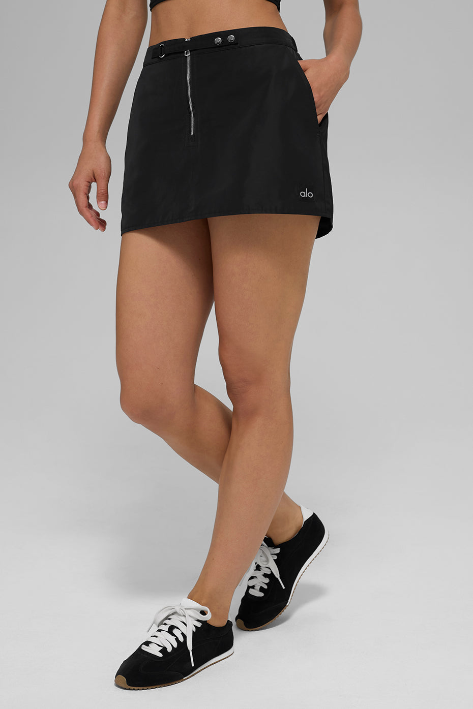 Alo Yoga Work It Mini Skirt - Black - imagen 1