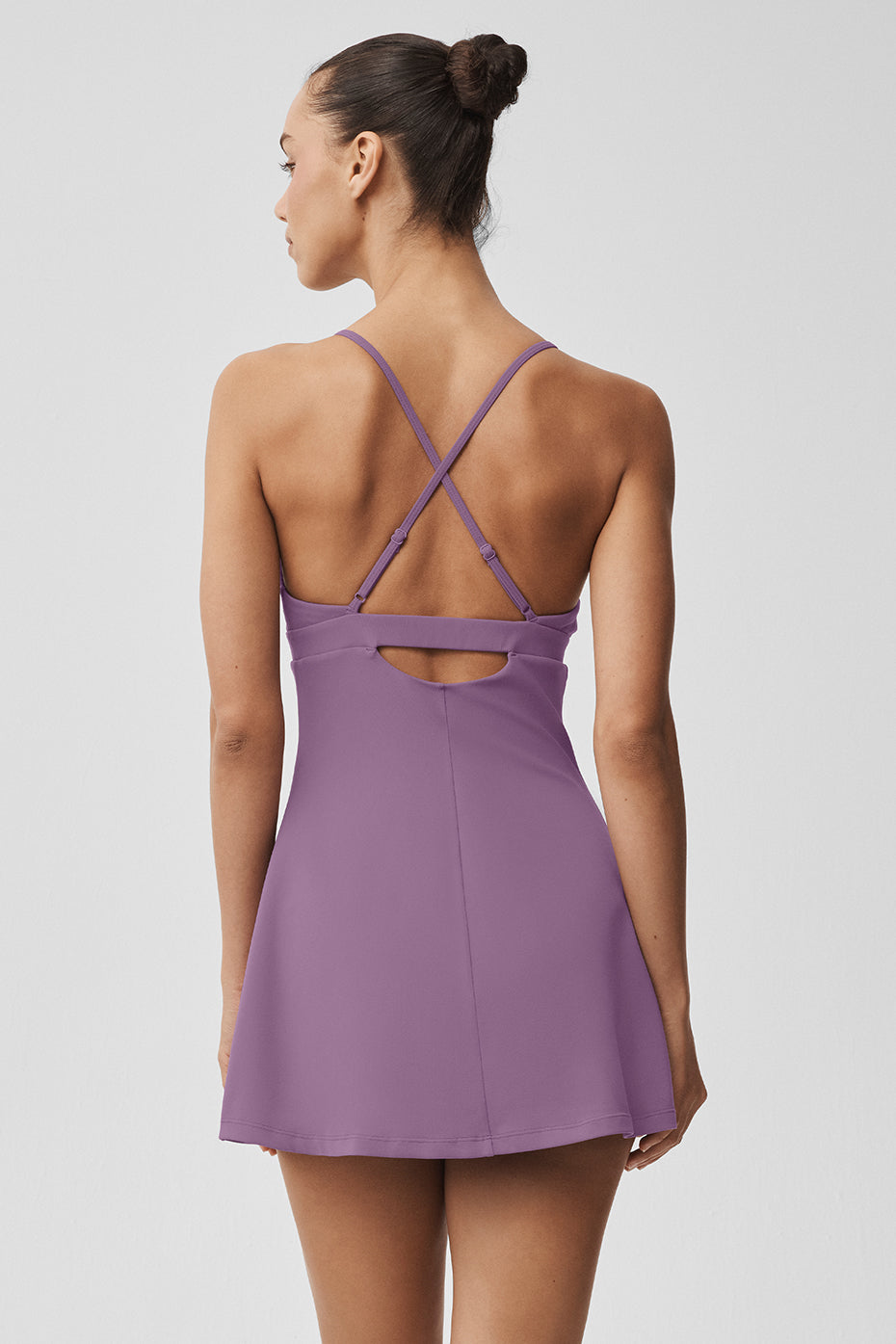 Alo Yoga Airbrush Splendor Dress - Plum Kiss - imagen 2