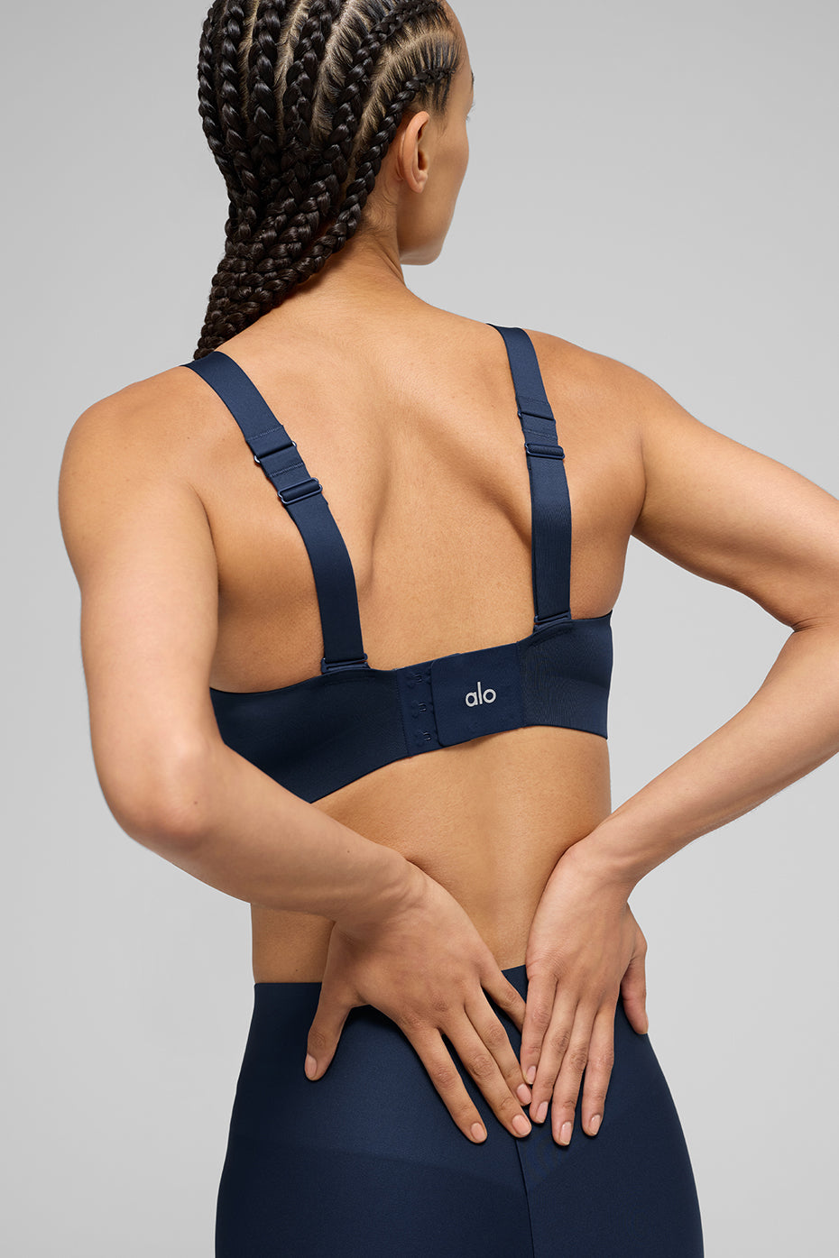 Alo Yoga Airlift Strength Bra - Navy - imagen 2