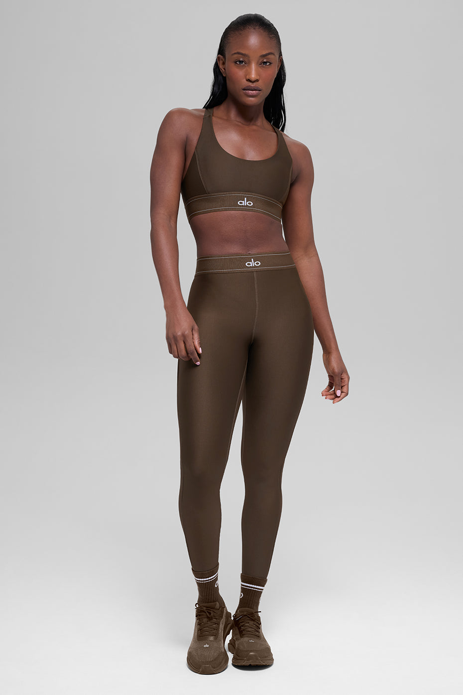 Alo Yoga Airlift Suit Up Bra - Espresso - imagen 6