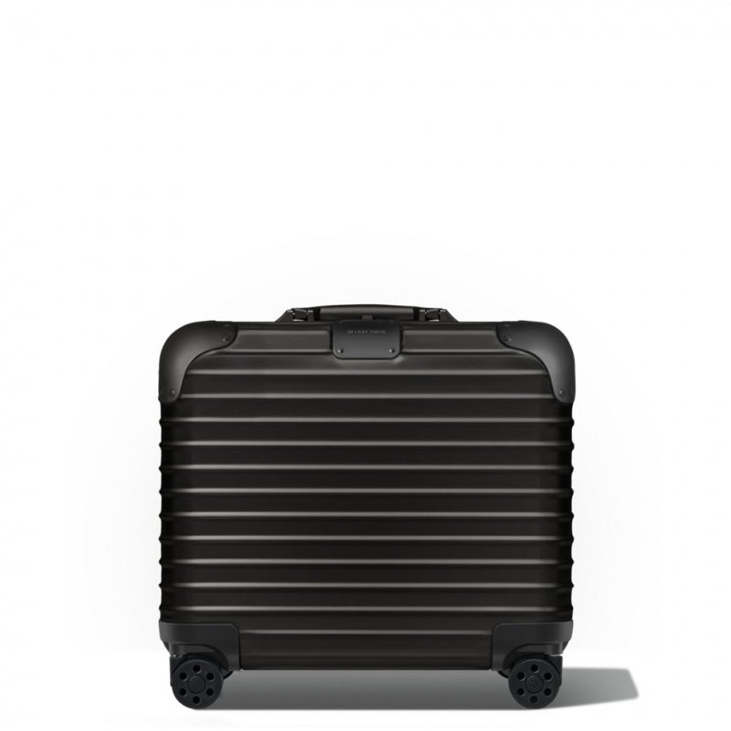 Rimowa Compact Wheeled Maletín in Aluminum Maleta Black