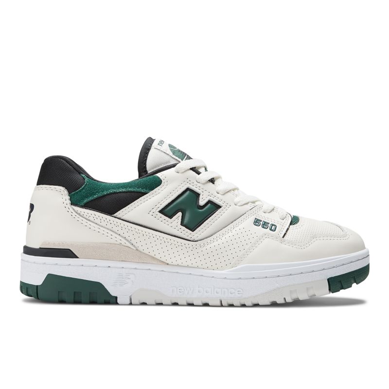 New Balance tenis 550 Sea Salt Pine Green | BB550VTC