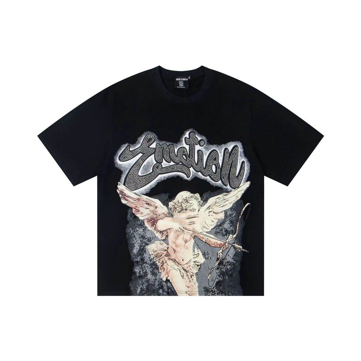 Mixed Emotion Winged Release Graphic T-Shirt