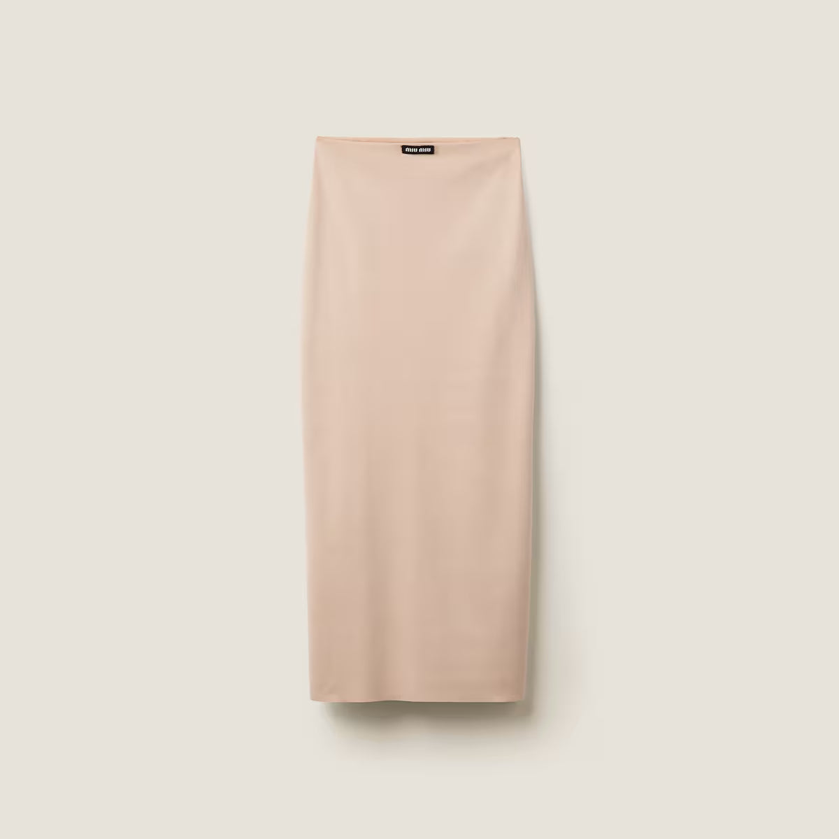 Miu Miu Falda de punto elástico