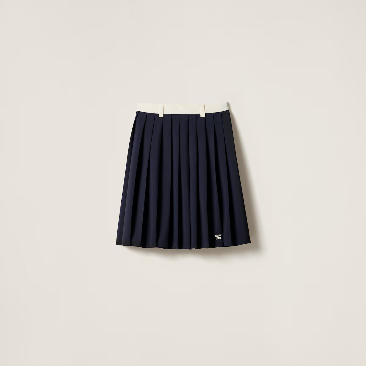 Miu Miu Falda de kid mohair