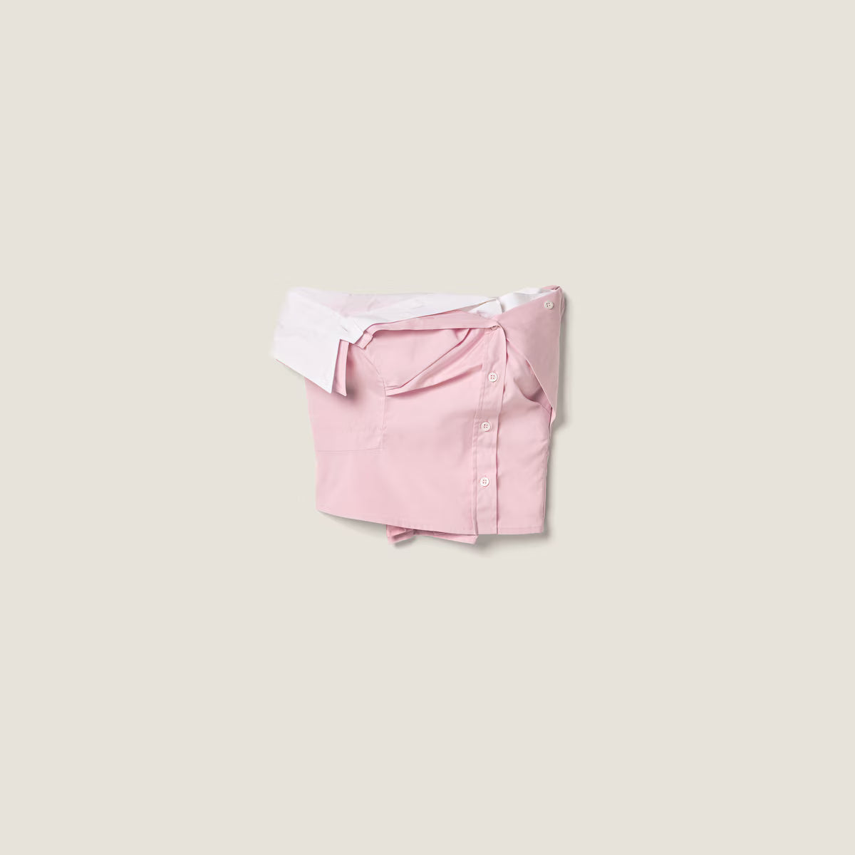 Miu Miu Top de popelín