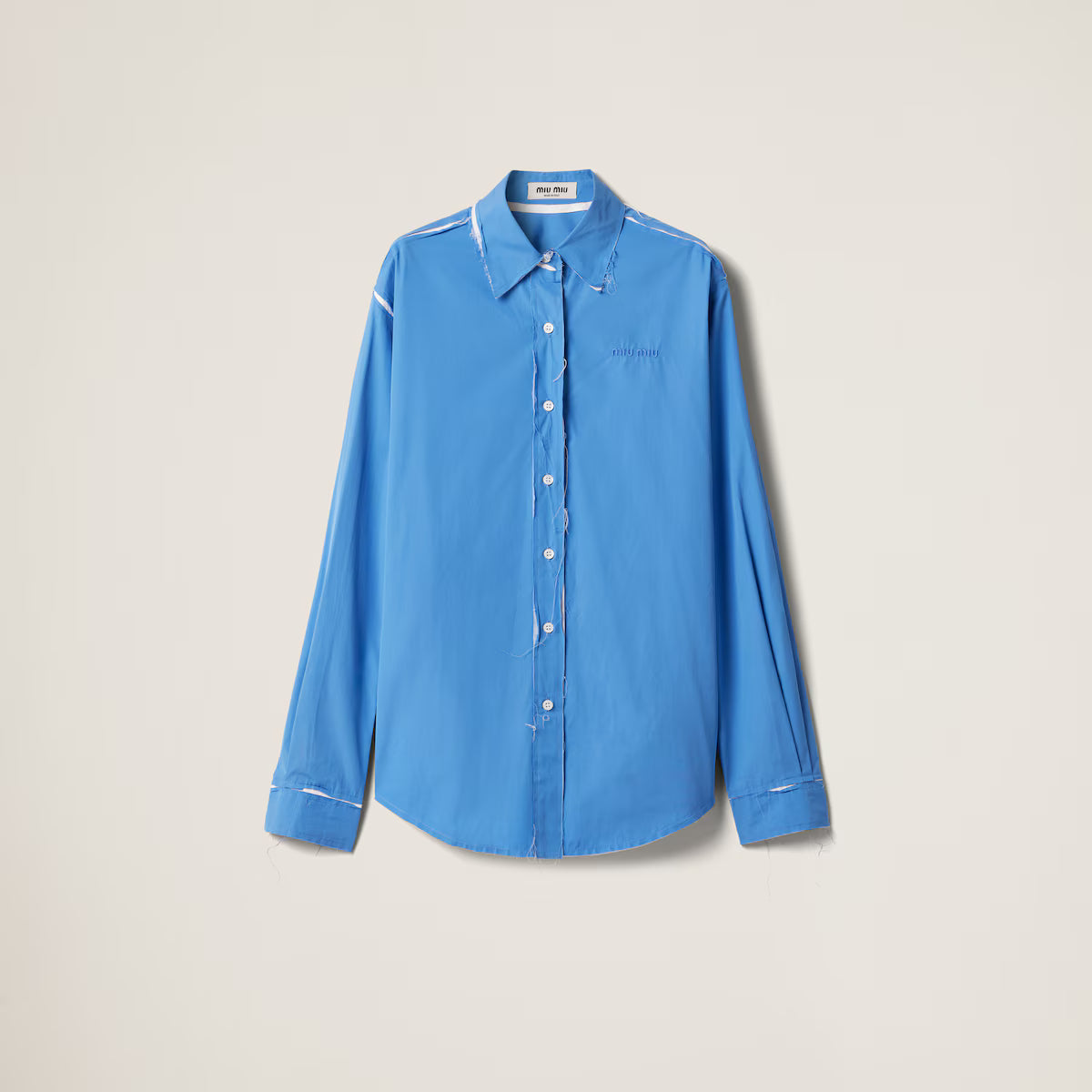 Miu Miu Camisa de popelina