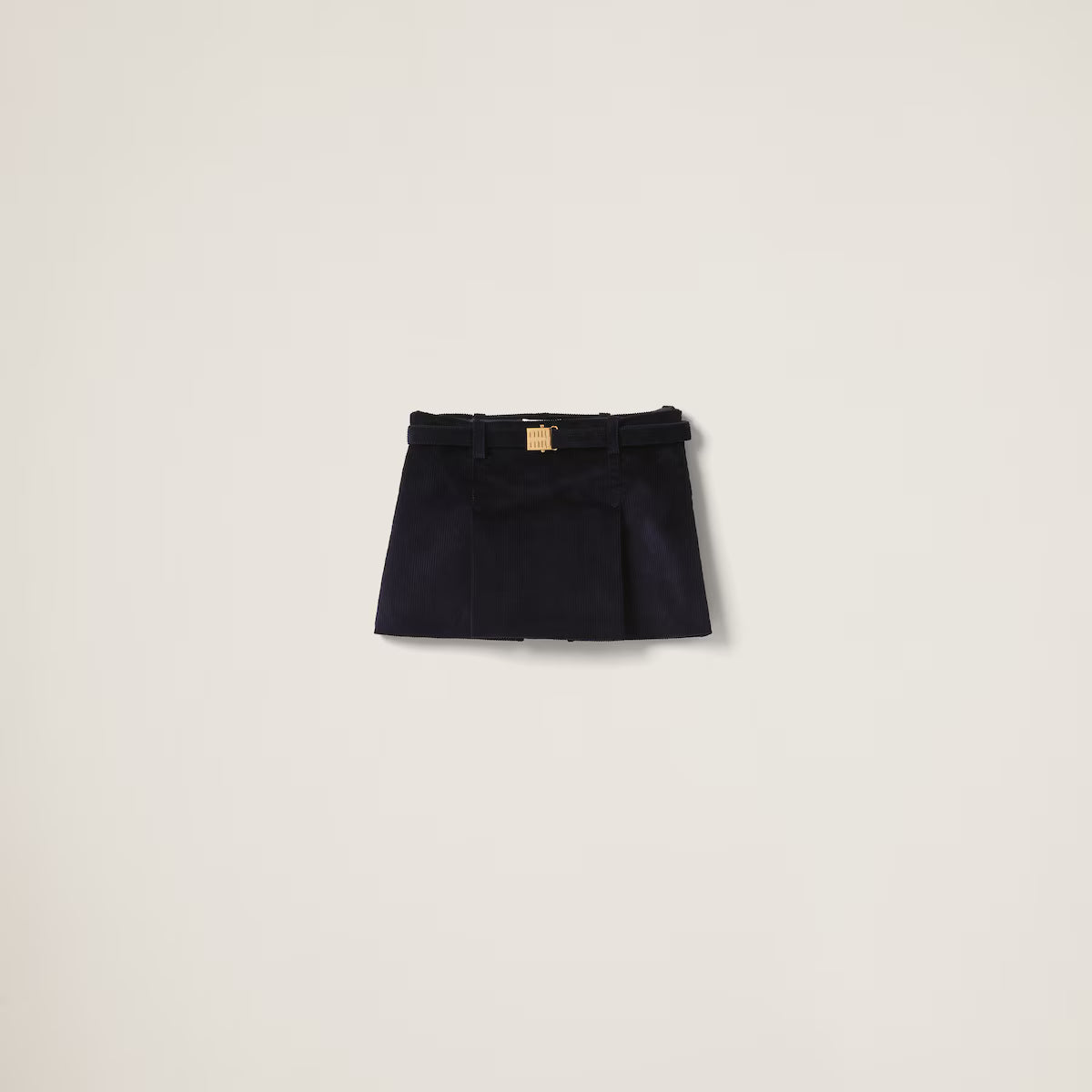 Miu Miu Minifalda de pana