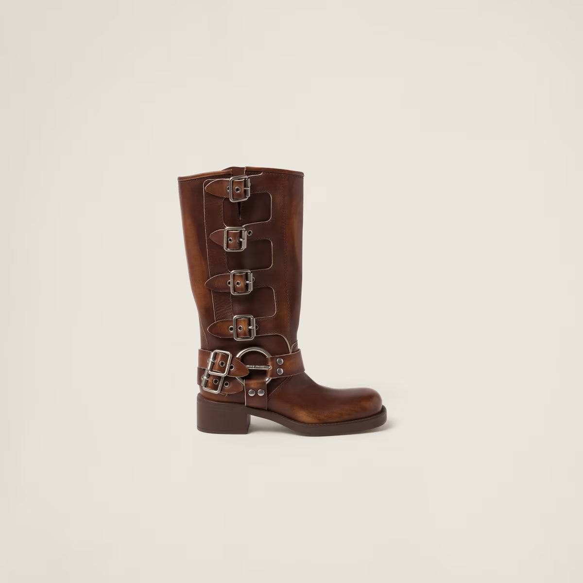 Botas Miu Miu de piel