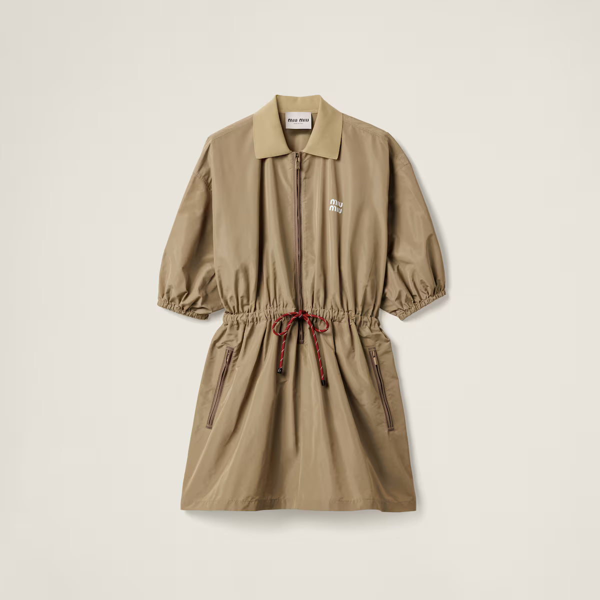 Vestido Miu Miu de tejido técnico