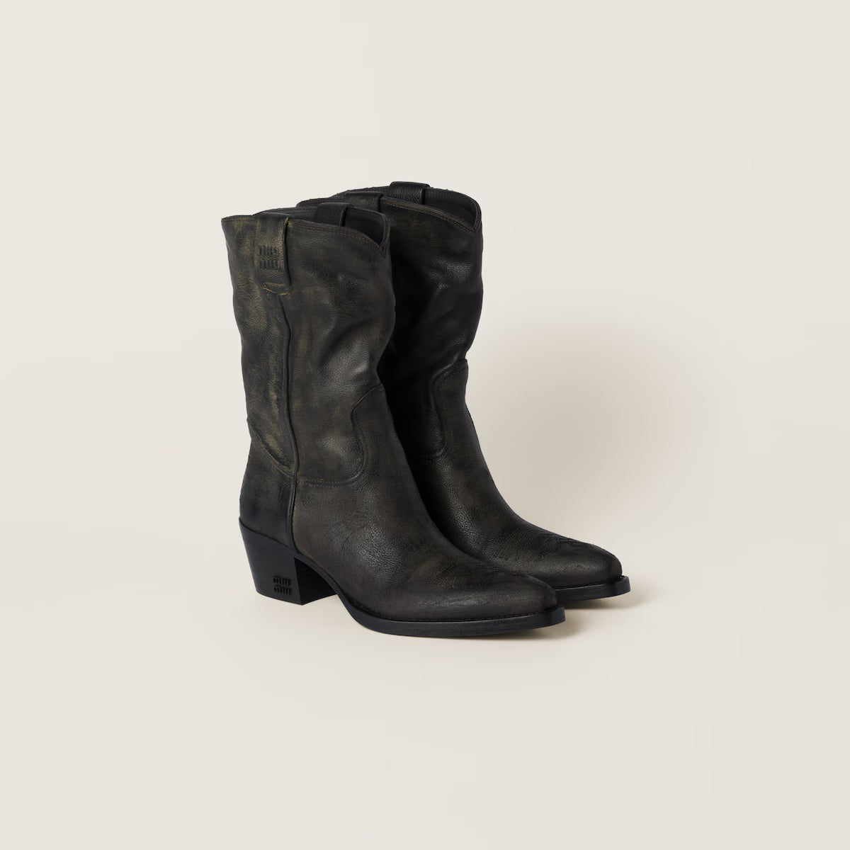 Botas Miu Miu de piel