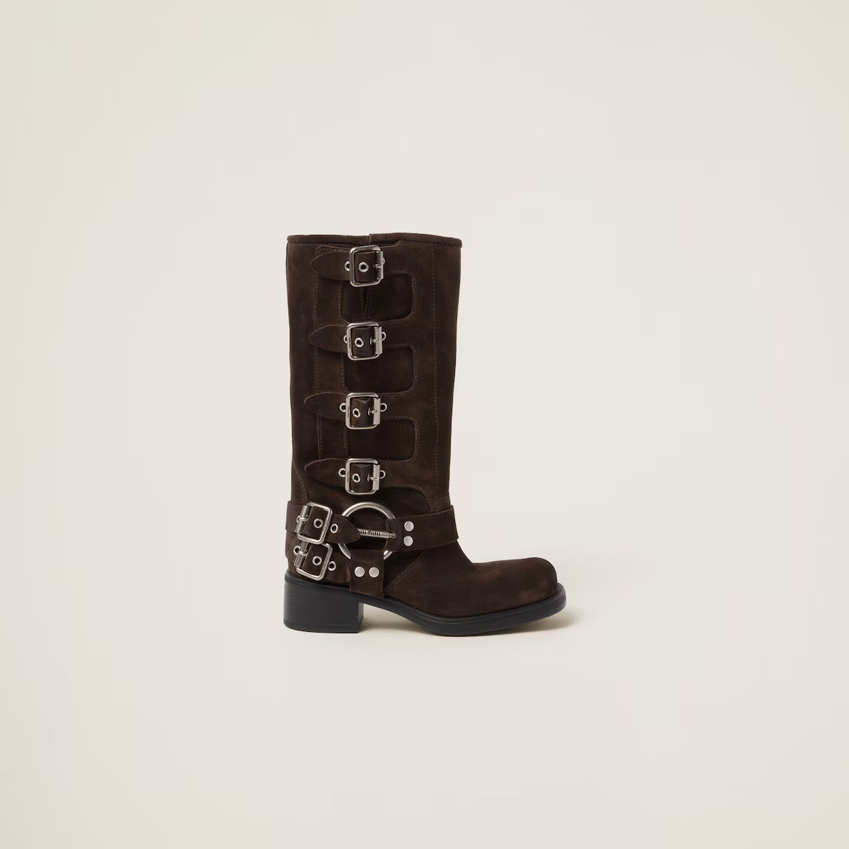 Botas Miu Miu de piel