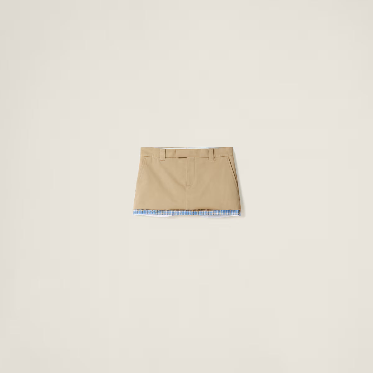 Miu Miu Minifalda tipo chino