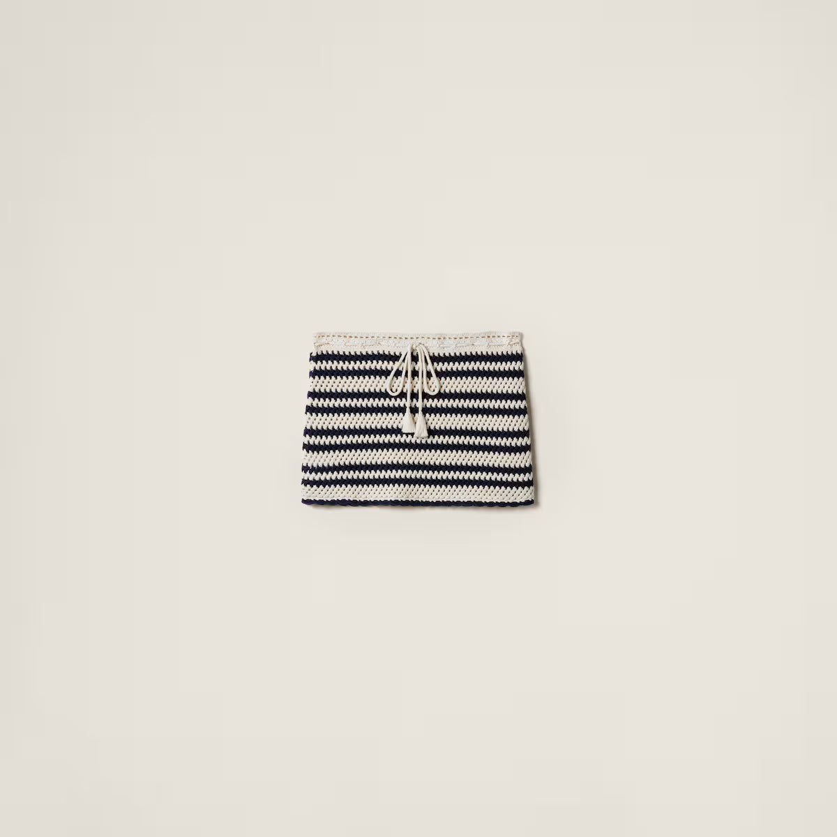Miu Miu Minifalda de algodón