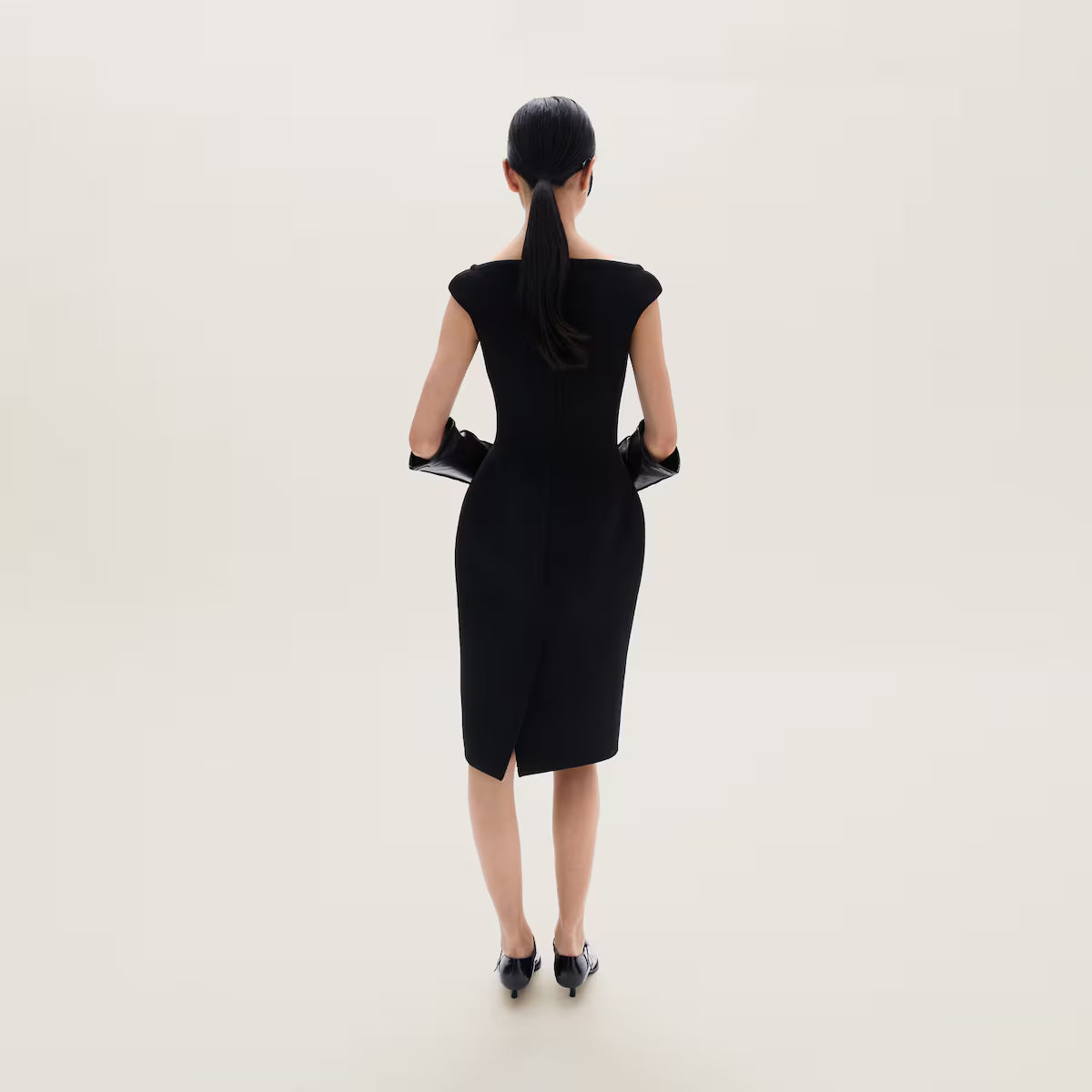 Vestido Miu Miu de natté