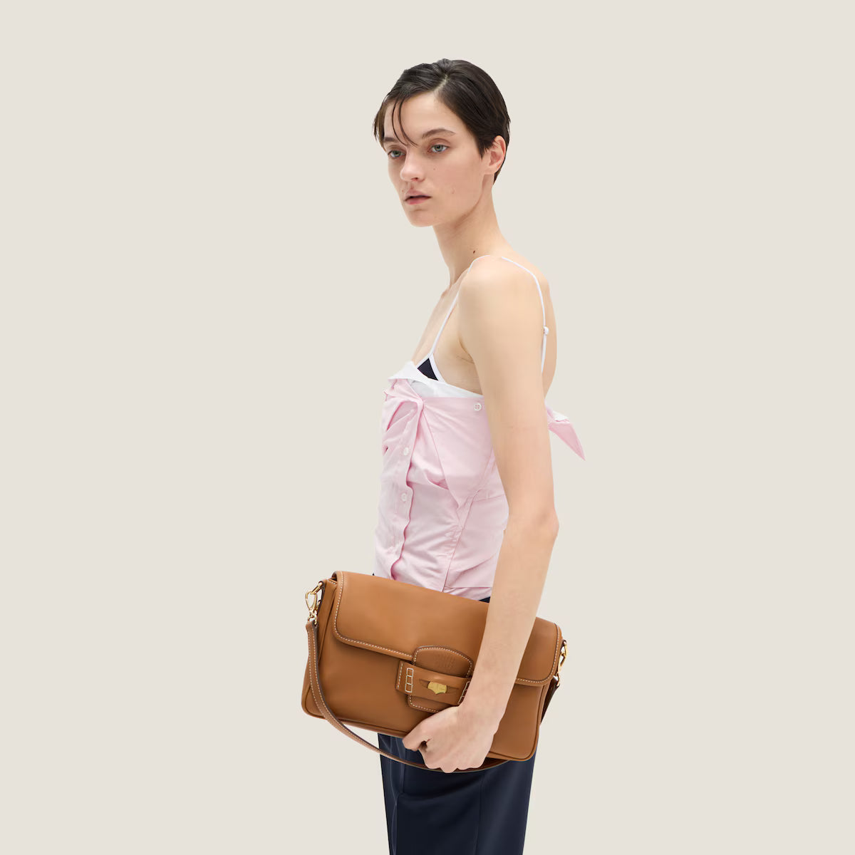 Miu Miu Top de popelín