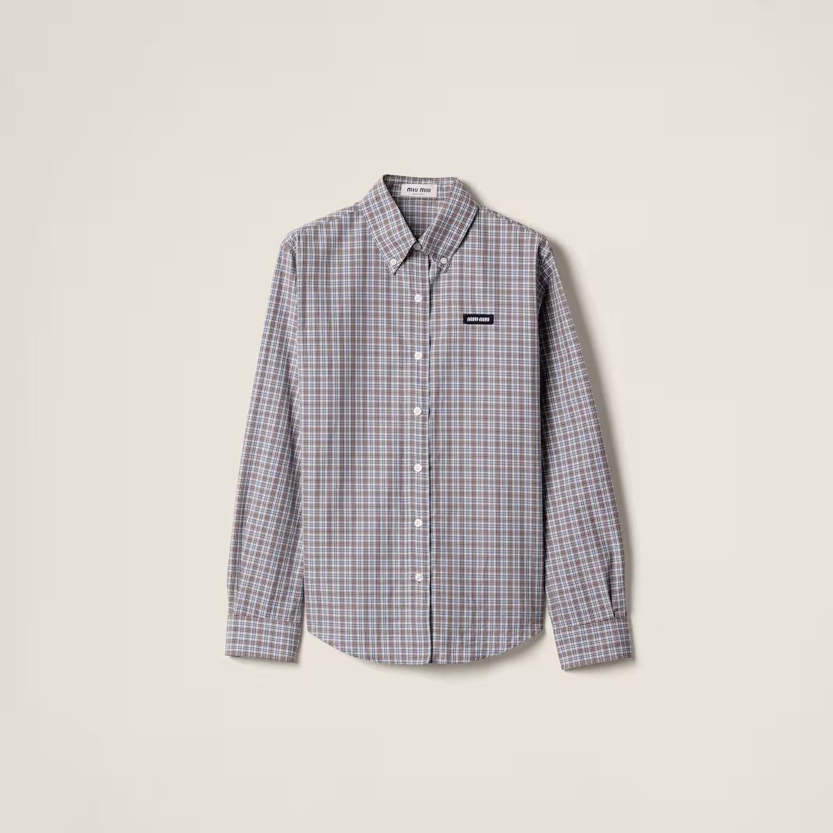 Miu Miu Camisa de cuadros