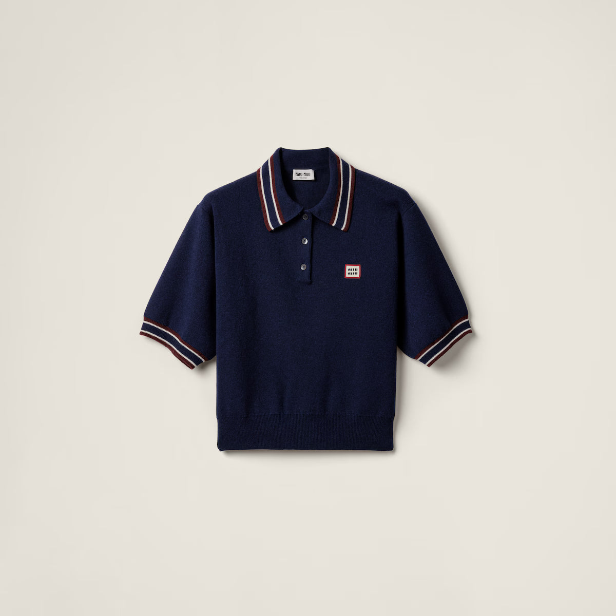 Miu Miu Polo de cachemir y lana