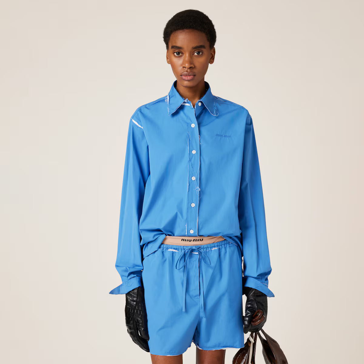 Miu Miu Camisa de popelina