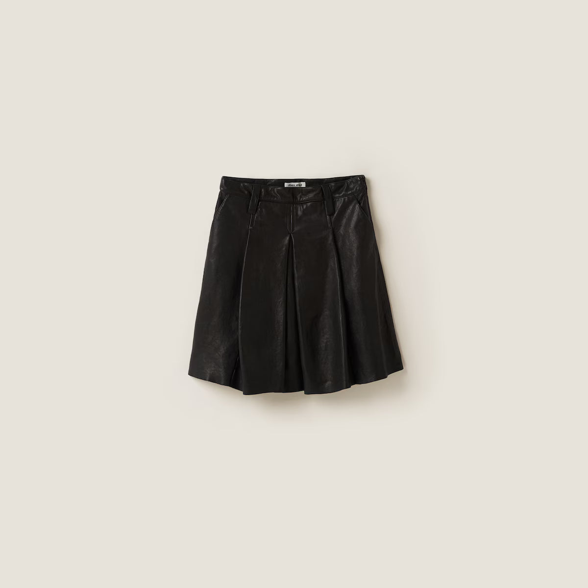 Miu Miu Falda de napa